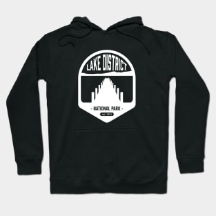 Lake District National Park Logo Badge Design Hoodie